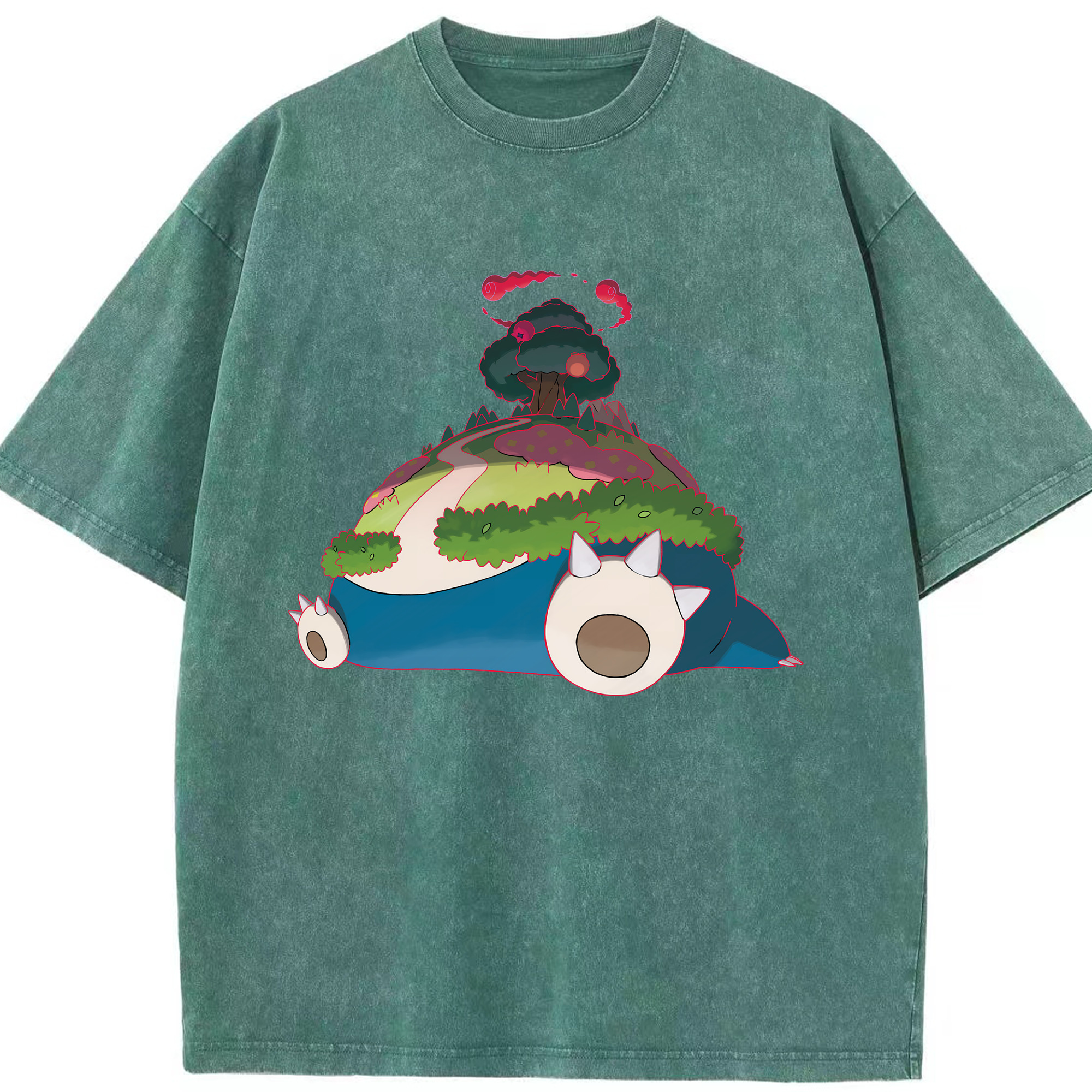 （画像用） ポケットモンスター Pokémon 綿100% ヴィンテージ風 半袖Tシャツ（フロントプリント）